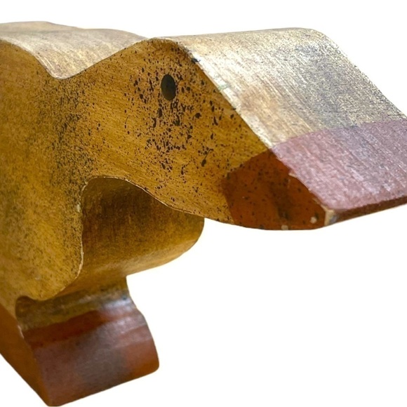 Primitive wooden duck, 5x9x2 inches - Picture 4 of 6